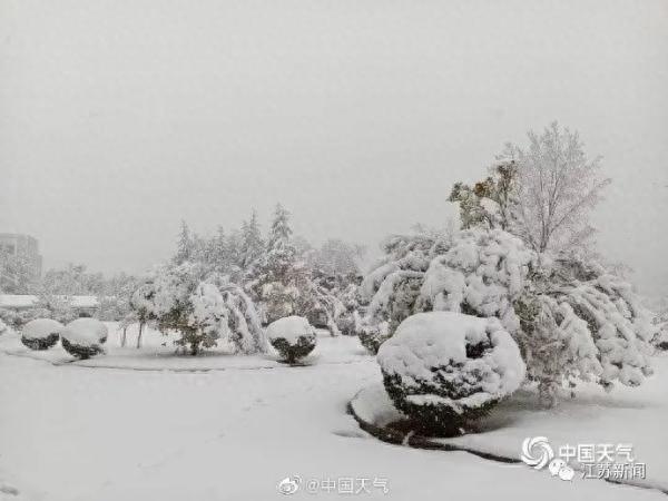 江苏下起“桃花雪”，河南多地暴雪红色预警！专家回应降雪成因