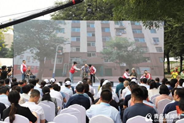 山东省“五为”文明实践志愿服务展示交流活动在青岛城阳举行