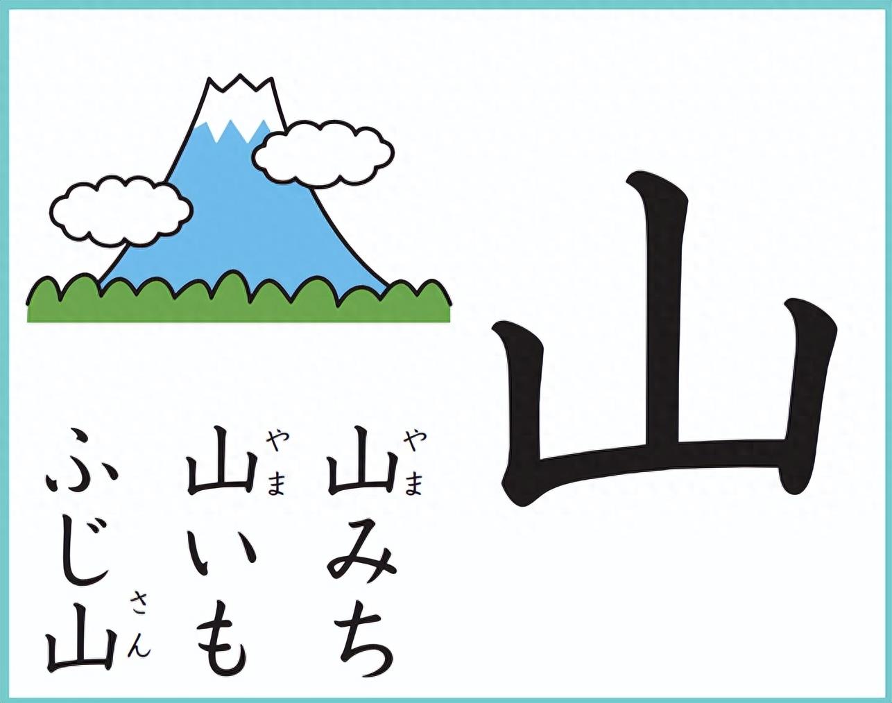 日本小学汉字读法（四、千、山、貝）