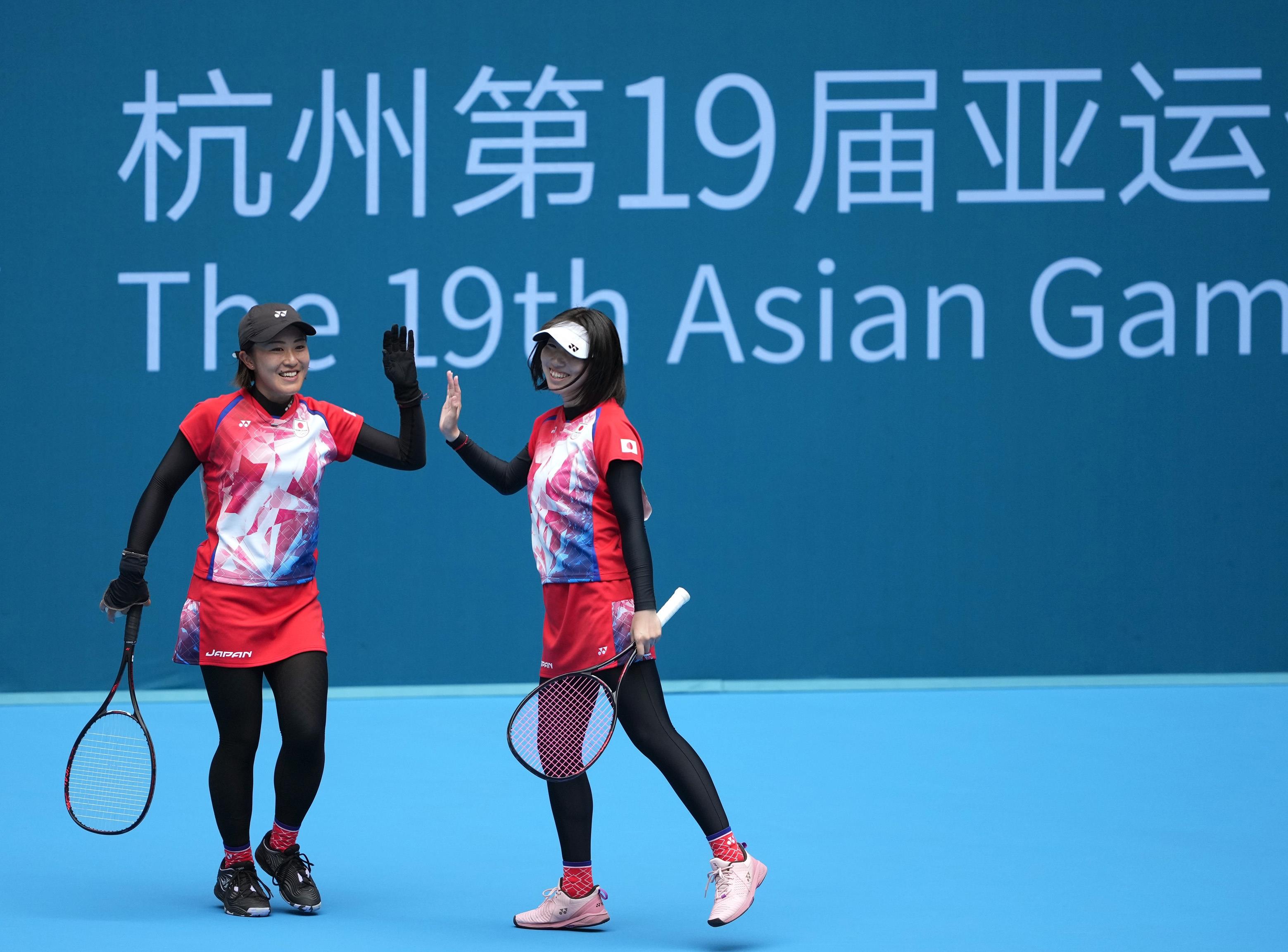 杭州亚运会 | 日本队包揽杭州亚运会软式网球男女团体双冠