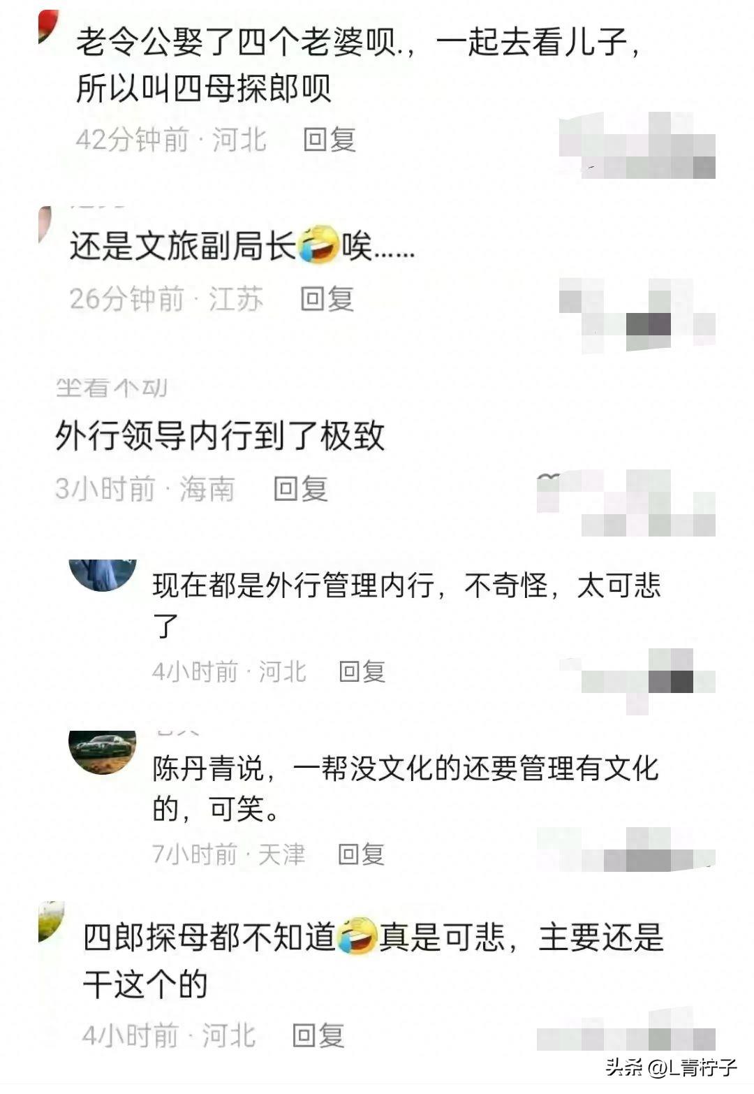 沈阳文旅局副局长只因读错“四母探郎”，为什么会引发全网群嘲
